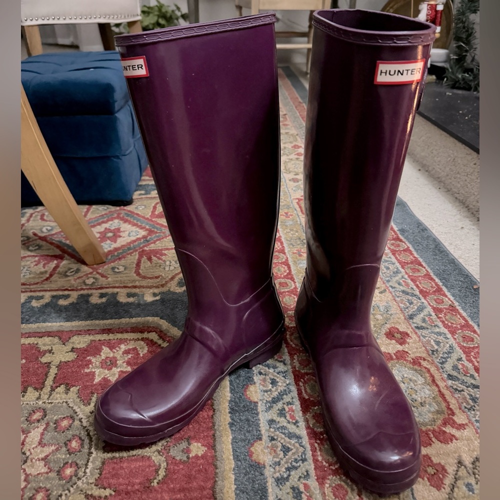 Hunter Rain Boots 💜